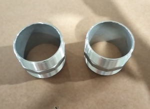 The factory produces high-quality carbon steel stainless steel 304 316 pipe fittings external threads nipple