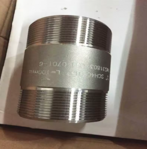 Stainless steel carbon steel pipe fittings 1/2′ to 36′, external thread couplings