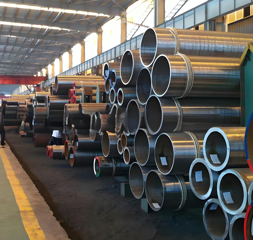 alloy pipes in factory