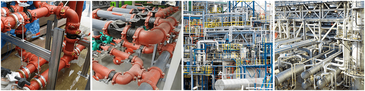 pipe fitting application