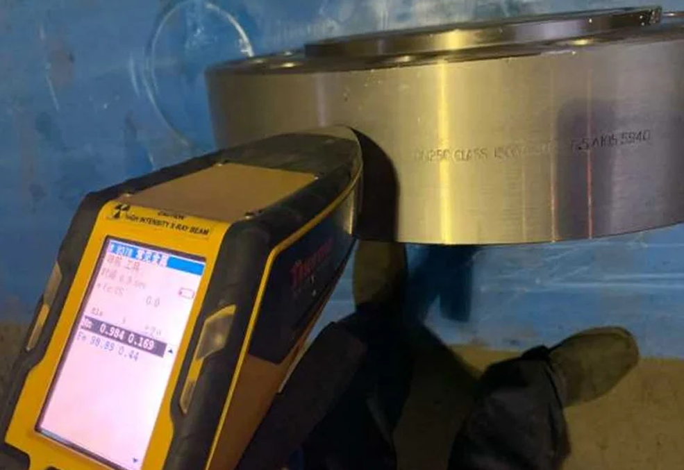 weld neck flange measurement