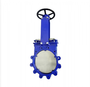 Brand New SS304 Lug Type 4 Inch 150# Manual Operated Stainless Steel Knife Gate Valve High Temperature for Oil and Gas Industry