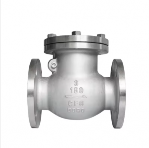 Ductile Iron Normal Temperature PN16 Flange Ends Non Return Valve DI Ball Type Check Valve