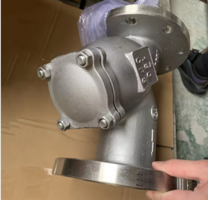 SS 316 STRAINER : SS 316 PERFORATED TRIM PTFE WITH ETFE FILTER WEB 40 ME DN50 B.1BAR Y-STRAINER BODY