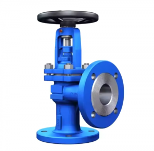 F7302 5K 32A 40A Cast Bronze Marine Globe Valve JIS Marine Flange Angle Valve